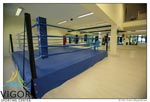 Il ring del Vigor Sporting Center di via Grotta di Gregna 100
