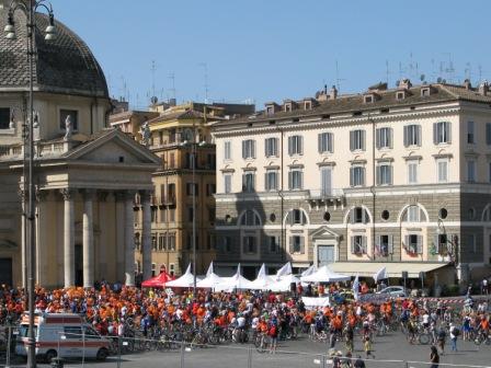 Grande successo dell’ottava edizione di BICIROMA 2012