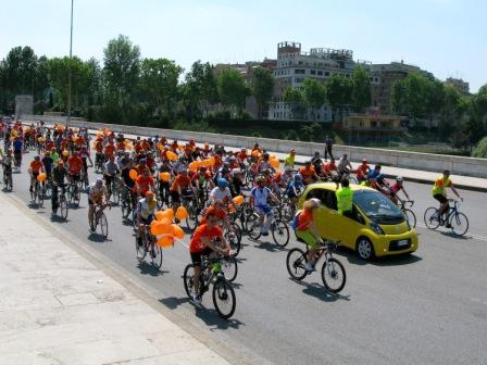 Grande successo dell’ottava edizione di BICIROMA 2012