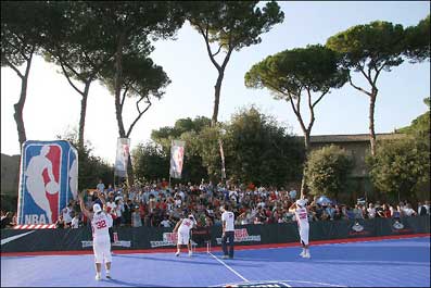 Le stelle Nba per la prima volta a Roma