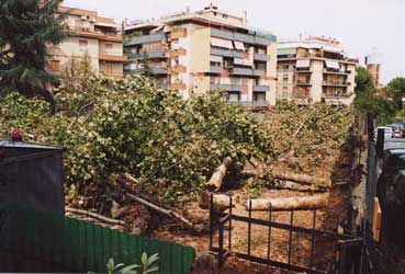 La piazza che non c’è più