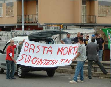 Verdi Roma Est, Prc e Pdci al fianco dei lavoratori Tav