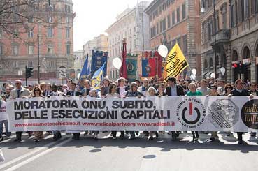 La marcia di Pasqua contro la Pena di Morte