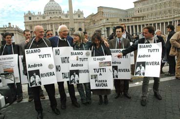 “Siamo tutti Andrea Rivera”