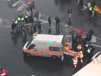 Prove di attentato terrostico a Roma