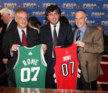 NBA Europe tour, il grande basket sbarca nella capitale