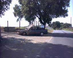 Ancora in strada le carcasse dei piromani