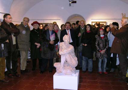 “Il rifugio dell’anima” dello scultore Alfiero Nena all’Agostiniana