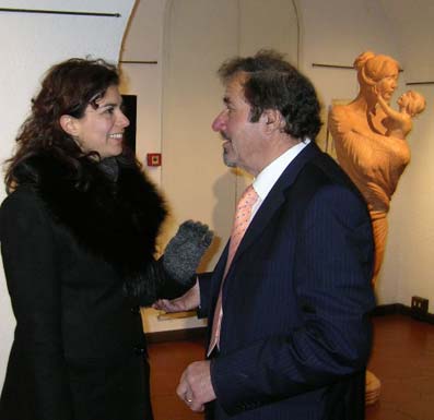 “Il rifugio dell’anima” dello scultore Alfiero Nena all’Agostiniana
