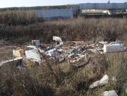 AAA Cercasi intervento per discarica in via Petiti e dintorni a La Rustica