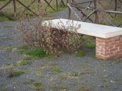 Opere non terminate in via Franco Angeli a Casale Rosso