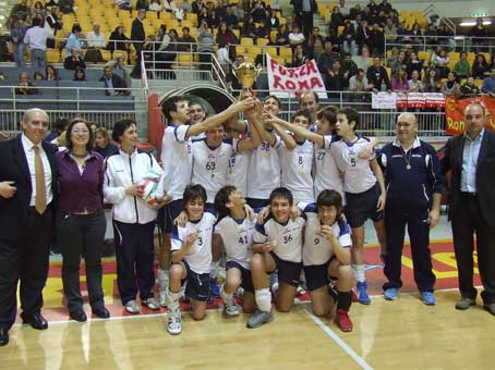 Polisportiva Roma 7 Volley è campione provinciale maschile