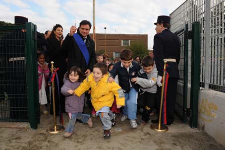 Inaugurato un Parco Giochi a lungotevere di Pietra Papa nel XV Municipio