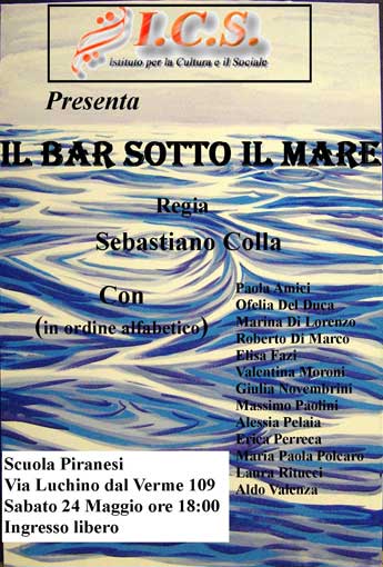 “Il bar sotto il mare” è di scena alla Piranesi