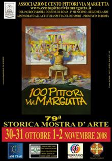 Dal 30 ottobre al 2 novembre tornano “I Cento Pittori di via Margutta”