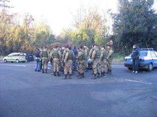 Sgomberato insediamento abusivo in via dei Campi Sportivi 100