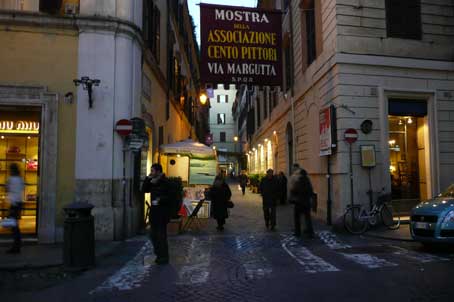 Via Margutta di nuovo ai pittori