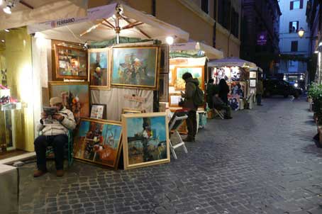 Via Margutta di nuovo ai pittori