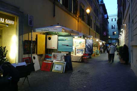 Via Margutta di nuovo ai pittori