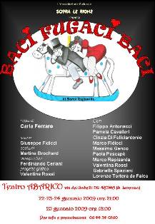 “Baci fugaci baci” al Teatro Abarico