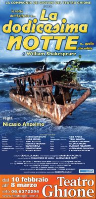 La dodicesima notte al Teatro Ghione