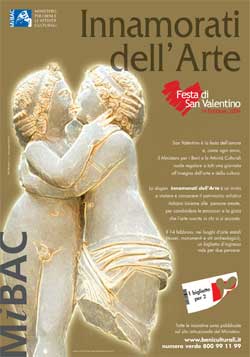San Valentino, la festa degli innamorati… dell’arte