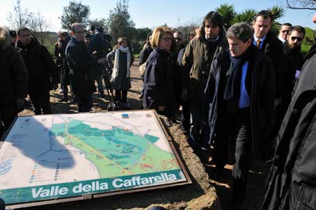 Violenza al parco della Caffarella