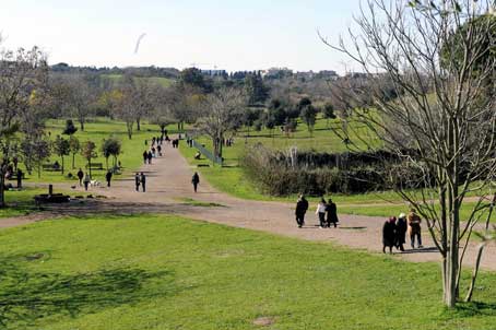 Violenza al parco della Caffarella
