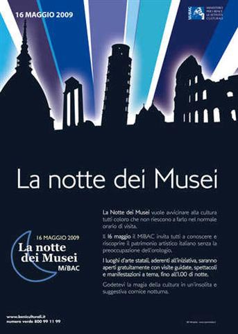 Roma prepara la notte dei musei