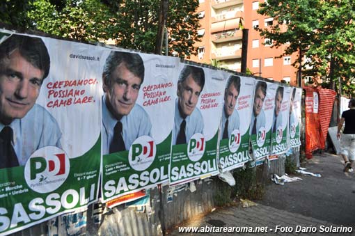 Affissioni Elettorali: la lista degli abusi e degli abusivi nel X
