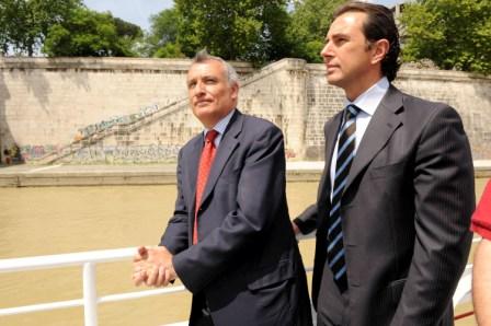 Proseguono i lavori di riqualificazione del Tevere iniziati il 30 marzo