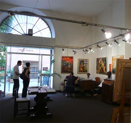 Informale, metafisico, figurativo, Palazzo Margutta esplode di colori