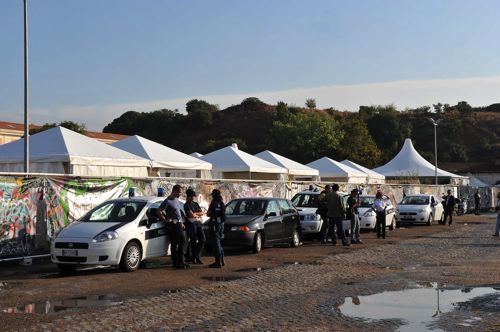 Sgomberato il Foro Boario a Testaccio