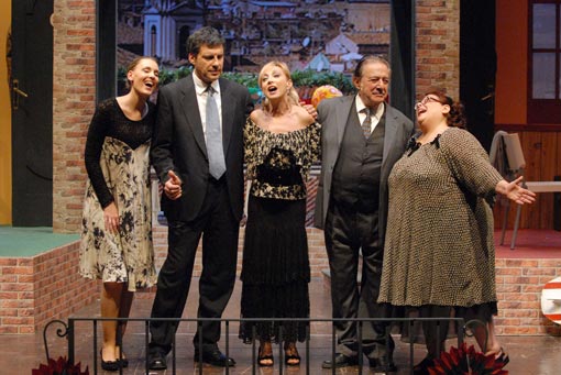 Rita Forte: esordio in teatro insieme a Fabrizio Frizzi e Carlo Alighiero