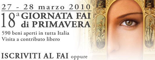 18° giornata FAI di primavera