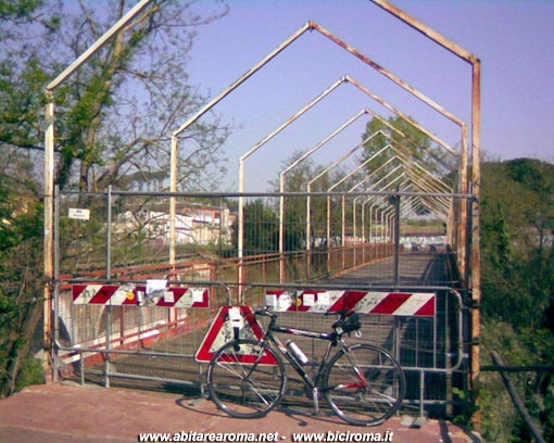 Ripristinare la pista ciclabile da Ponte Milvio a Castel Giubileo