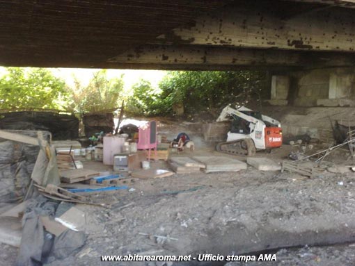 La bonifica dell’area di Ponte Marconi e del Ponte dell’Industria