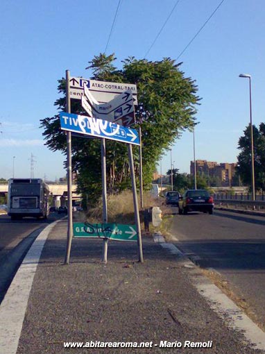 Viale Palmiro Togliatti e via Tiburtina, lo svincolo del degrado