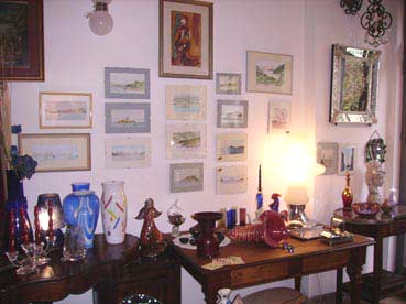 Caratteristica mostra di pittura al Pigneto