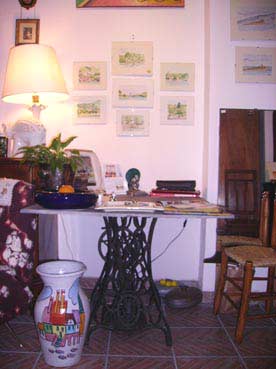 Caratteristica mostra di pittura al Pigneto