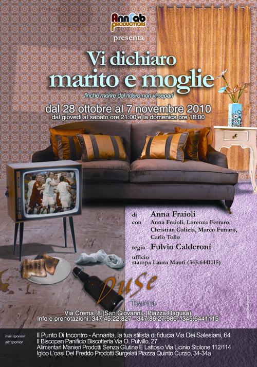 Vi dichiaro marito e moglie