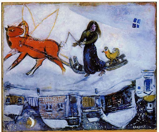 Chagall: il mondo sottosopra