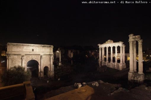 Si accendono le luci sui Fori Imperiali