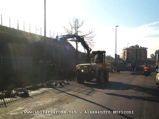Via Severini sarà presto ribonificata e riaperta