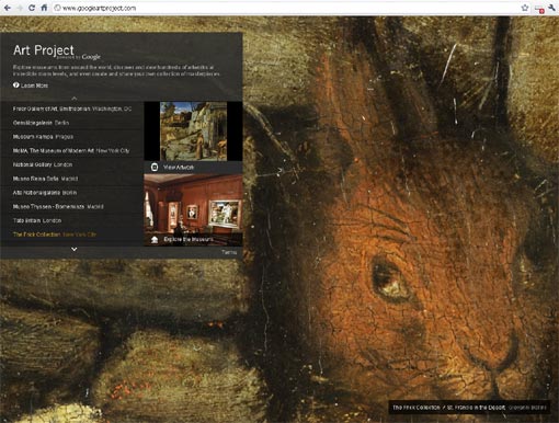 Con Google Art Project i più importanti musei del mondo a portata di click