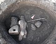 Ritrovate sei statue dell’epoca severiana all’Anagnina
