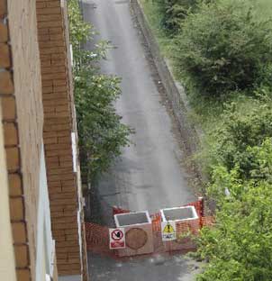 Chiusa via De Zigno. Grave pericolo di sicurezza pubblica