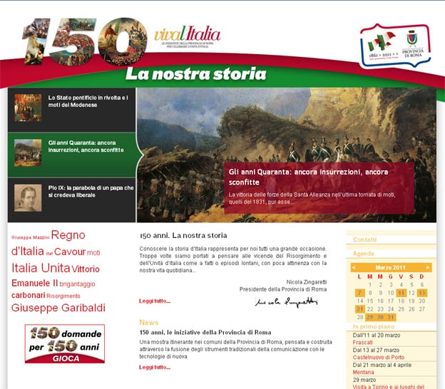 Viva L’Italia. Per celebrare i nostri primi 150 anni