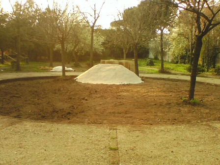 Riqualificazione in corso al Giardino dei Ciliegi