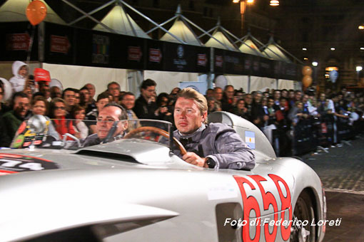 La ‘1000 Miglia’ nella Capitale